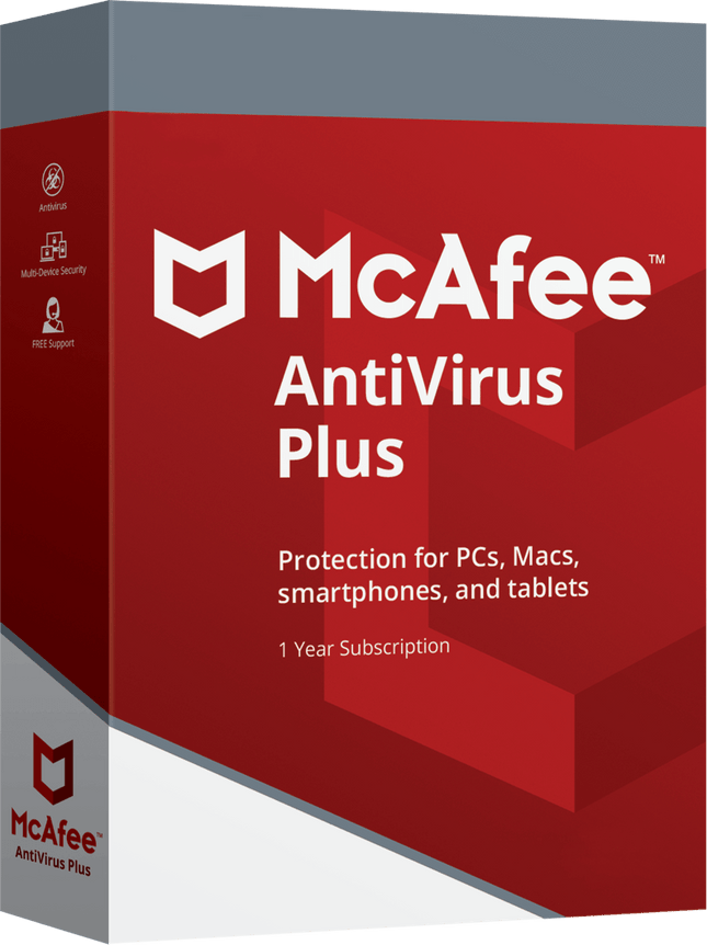 Mcafee Antivirus Plus - AntivirusDepot